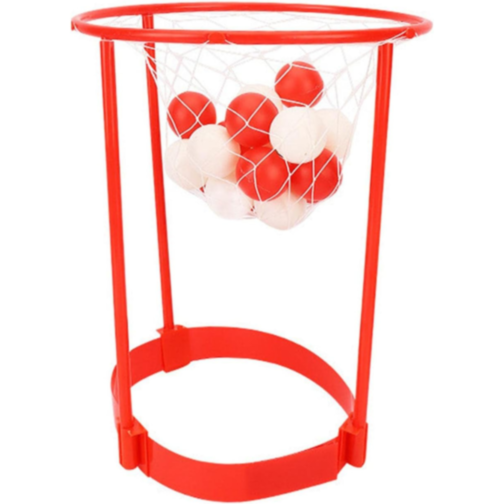 Set Coș de Baschet Amuzant cu Bentiță și Mingi | Joc Interactiv pentru Copii și Familie