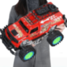 Monster Truck Inerțial Dino cu Roți Mari Off-Road (culoare aleatorie)