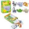 Puzzle Animale Junglă 6 în 1 pentru Copii
