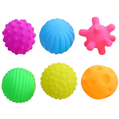 Set interactiv de jucării pentru bebeluși - Cuburi, mingi și telecomandă muzicală