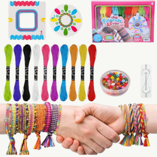Kit Creativ DIY Brățări Colorate