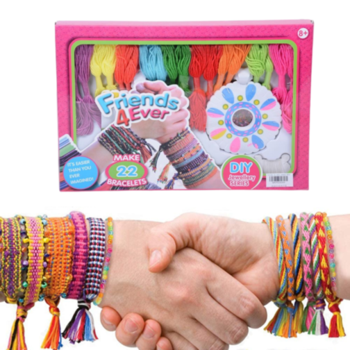 Kit Creativ DIY Brățări Colorate