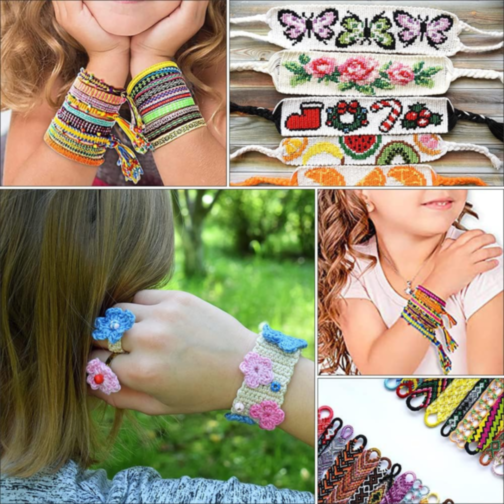 Kit Creativ DIY Brățări Colorate