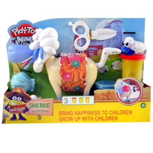 Oaia Veselă – Set de Modelaj Creativ cu Plastilină Colorată