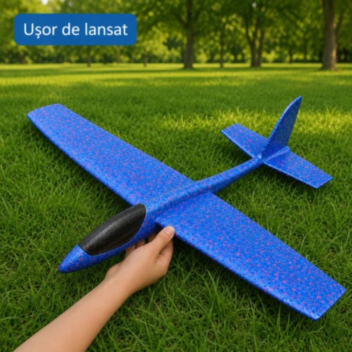 Avion planor mare pentru joacă în aer liber 