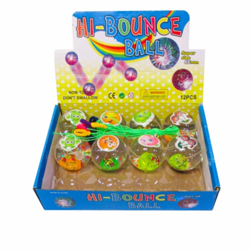 Mingea YoYo Luminoasă 6,5cm, set/12buc