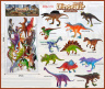 Mega Set 12 Dinozauri