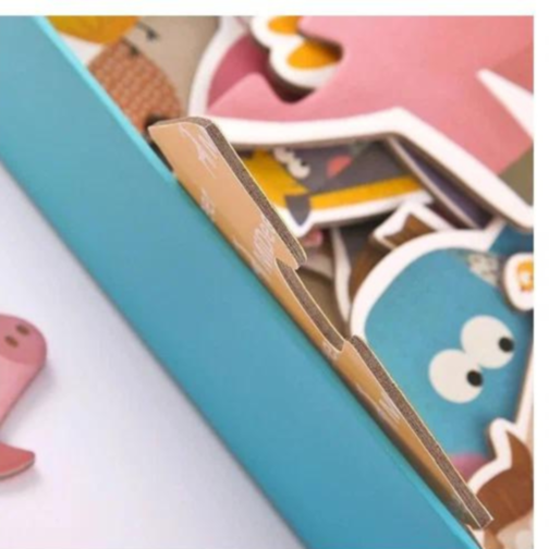 Puzzle educativ 6 în 1 - Animale de fermă cu piese mari