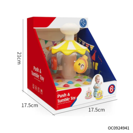 Jucărie Interactivă Carusel Rotativ cu Animale și Bile Colorate