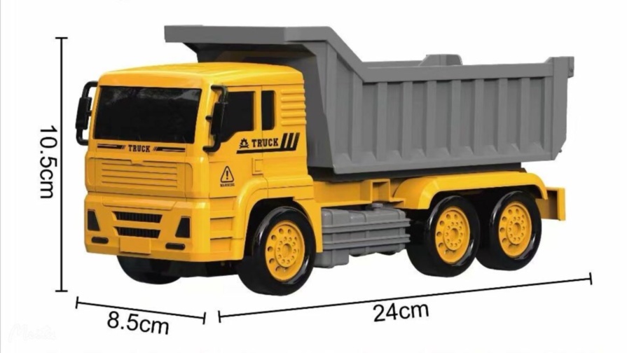 Camion cu Remorca Rabatabilă, 24cm