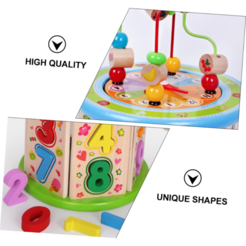 Cilindru interactiv educativ cu numere și forme