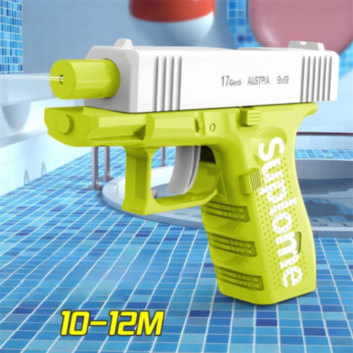 Pistol cu Apă Compact pentru Copii – Design Modern, 13 cm (culoare aleatorie)