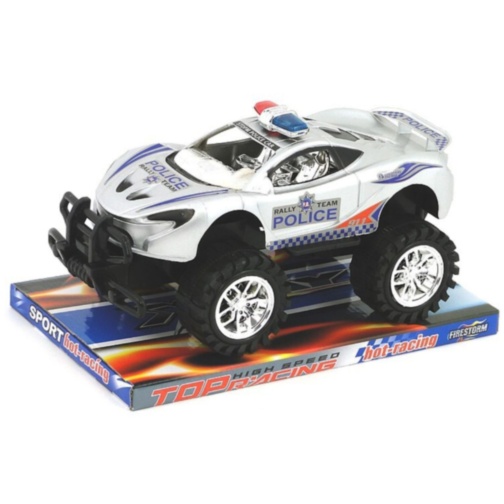 Mașină de poliție monster truck pentru copii (culoare aleatorie)