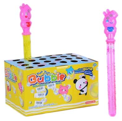Set 24 Baloane de Săpun Bagheta Peppa , 36cm