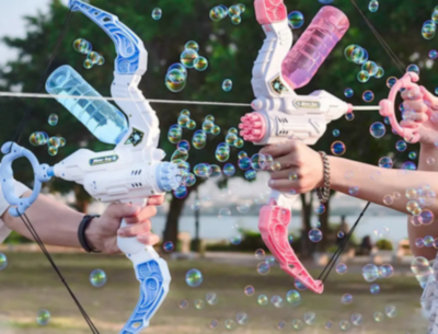 Arc cu Apă și Baloane de Săpun pentru Copii – 2 în 1, cu Lumină LED (culoare aleatorie) | image