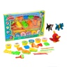 Set Plastilină cu 6 Culori și Forme de Modelat Mașinuțe