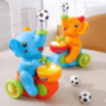 Elefant Toboșar Interactiv cu Lumini, Sunete și Minge (culoare aleatorie)