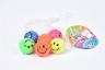 6 Bile Săltărețe Multicolore Smile, 3.5cm