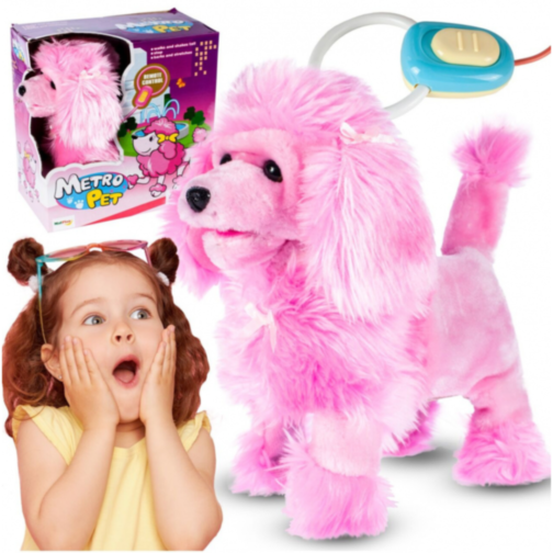 Jucărie Interactivă Pudel de Pluș cu Telecomandă (culoare aleatorie) 