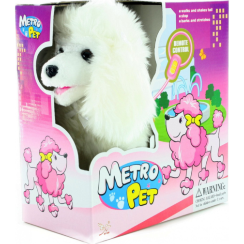 Jucărie Interactivă Pudel de Pluș cu Telecomandă (culoare aleatorie) 