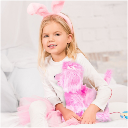 Jucărie Interactivă Pudel de Pluș cu Telecomandă (culoare aleatorie) 