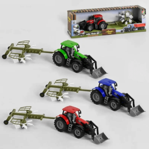 Tractor cu Remorcă Agricolă (model aleatoriu)