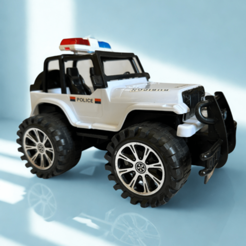Mașină de Poliție Jeep Rubicon Off-Road pentru Copii