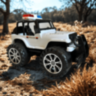 Mașină de Poliție Jeep Rubicon Off-Road pentru Copii