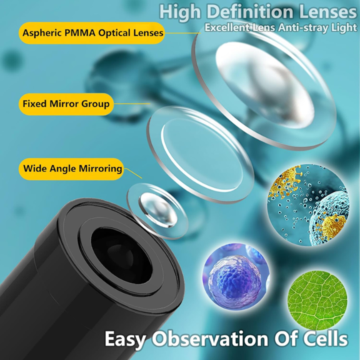 Microscop Optic cu Accesorii – Explorează Lumea Micro
