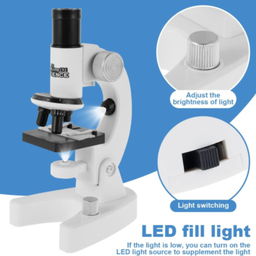 Microscop Optic cu Accesorii – Explorează Lumea Micro