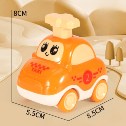 1buc. Mașinuță Cu Mecanism Apăsare Copii (culoare aleatorie)