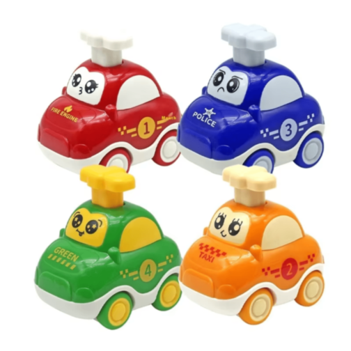 1buc. Mașinuță Cu Mecanism Apăsare Copii (culoare aleatorie)