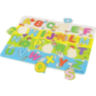 Puzzle din Lemn Alfabet – Litere Mari Colorate A-Z