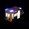 Ambulanță Medicală de Jucărie cu Echipaj și Accesorii