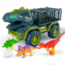 Camion Dinozaur cu Triceratops și Figurine Dino (model aleatoriu)