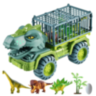 Camion Dinozaur cu Triceratops și Figurine Dino (model aleatoriu)