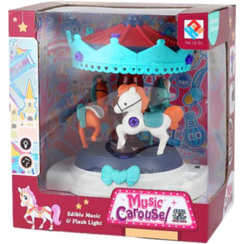 Caruselul Magic de Asamblat cu Ponei