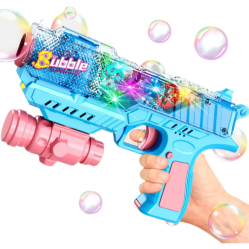 Pistol Electric cu Baloane cu Lumini – Distracție Colorată pentru Copii