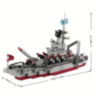 Set de Construcție Navă de Război 8 în 1 – 554 Piese și 2 Figurine Incluse