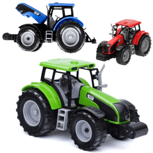 Tractor Fermă Inerțial cu Capotă Rabatabilă (culoare aleatorie)