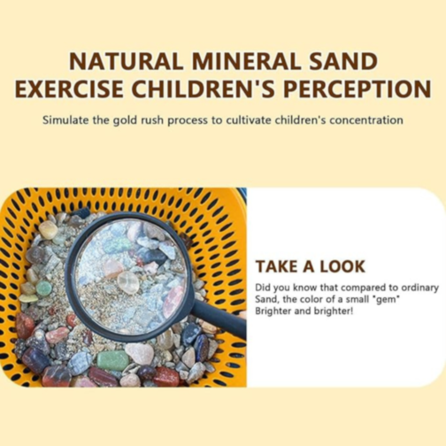 Set educativ de excavație „Arheologul - Aventura Descoperirii Aurului”