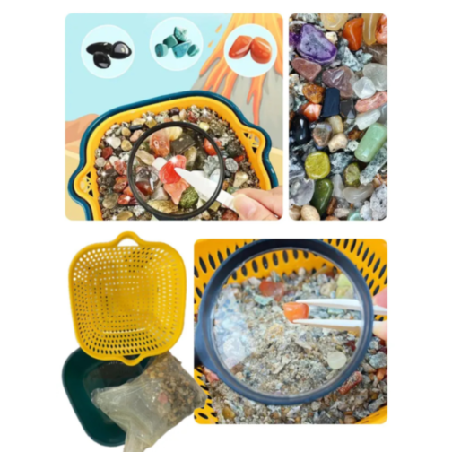 Set educativ de excavație „Arheologul - Aventura Descoperirii Aurului”