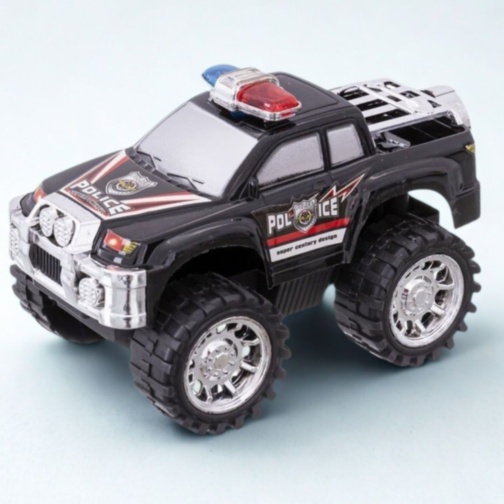 Mașină de Poliție Off-Road cu Roți Mari pentru Copii (culoare aleatorie)