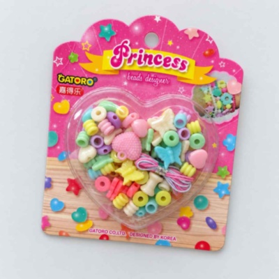 Set de mărgele colorate pentru brățări și coliere Princess | image
