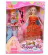 Barbie cu Fiica, Vioară și 3 Ținute 