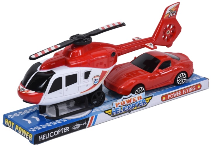 Elicopter și Mașinuță cu Fricțiune