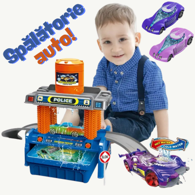 Set Spălătorie Auto Interactivă – Schimbare de Culoare cu Tehnologia Termică | image