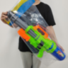 Super Pistol cu Apă de 69 cm, Capacitate Mare (culoare aleatorie)