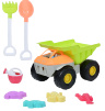 Mega Camion cu 7 Accesorii de Nisip, 34cm