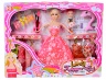 Barbie cu Fiica, Vioară și 6 Ținute 